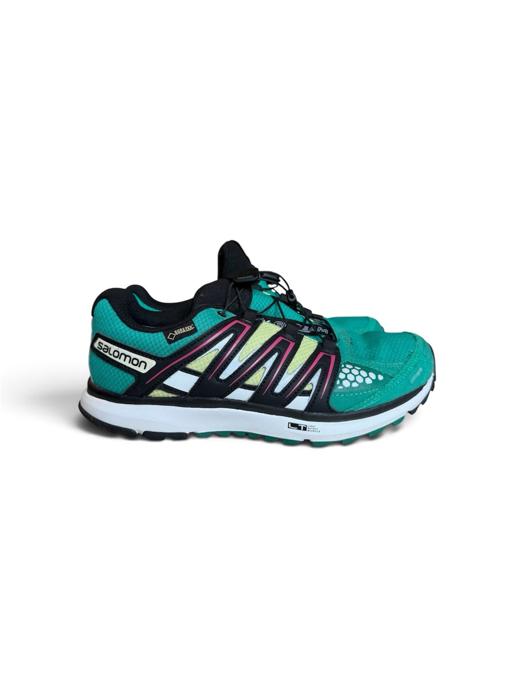 Salomon Archive X-Scream GTX Gore-Tex Trail Shoes Teal Pink Women’s 6.5